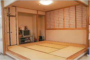 ぬくもりのある和室